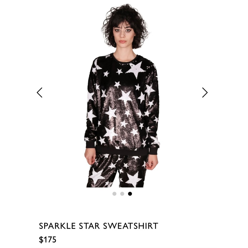 Star Sequin Sweatshirt NWOT - Wolf & Badger